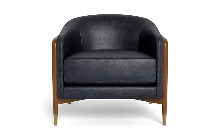 Blake Leather Accent Chair