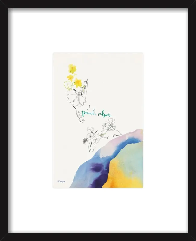 Primula Vulgaris by META WRABER for Artfully Walls