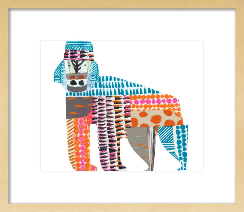 gorilla by Clare Youngs for Artfully Walls