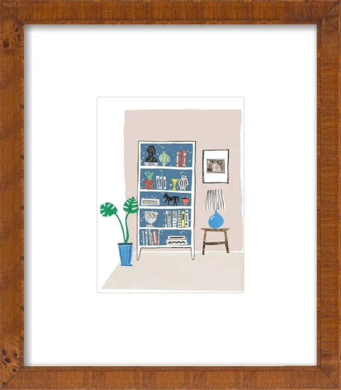 Shelfie by Danielle Kroll for Artfully Walls