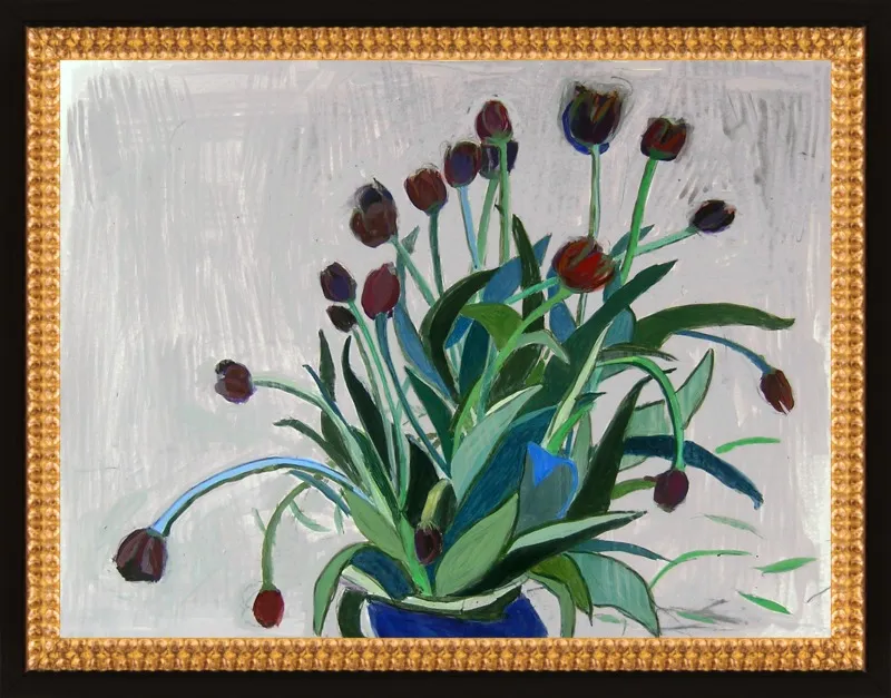 queen of the night tulip by Liz Innvar for Artfully Walls