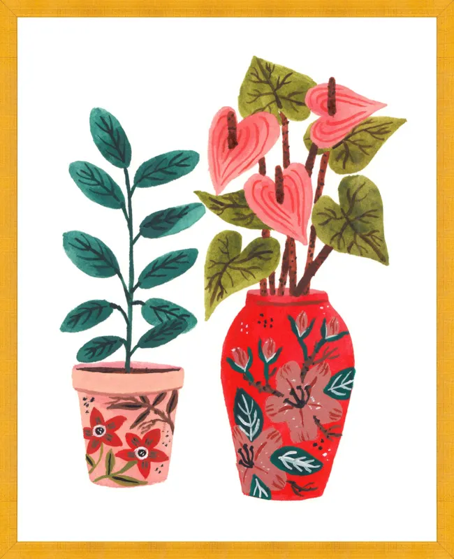 Planter by Ploypisut for Artfully Walls