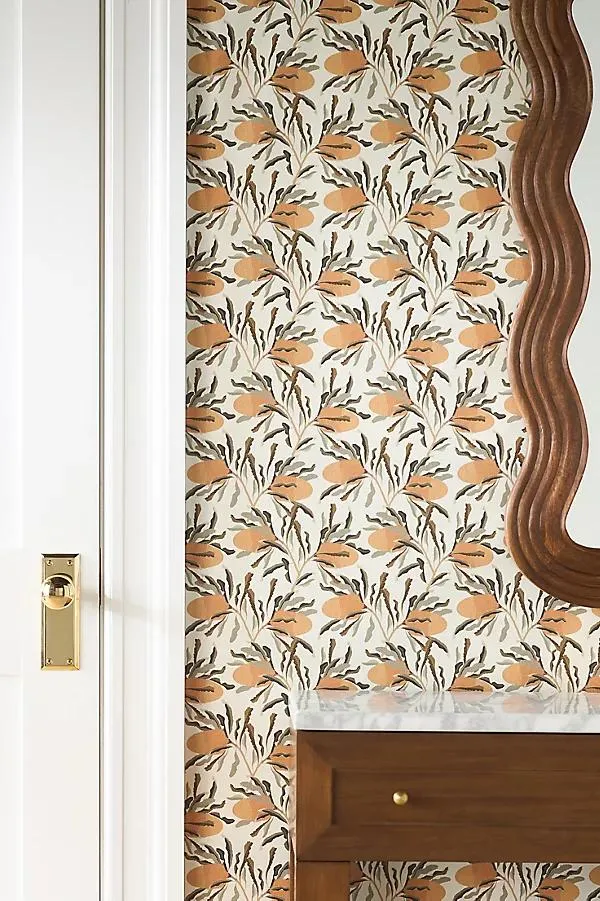 Banksia Floral Wallpaper