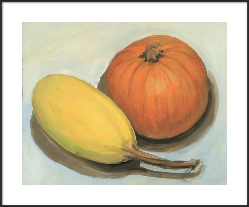 Pumpkin and Squash by Carrie Arnold for Artfully Walls