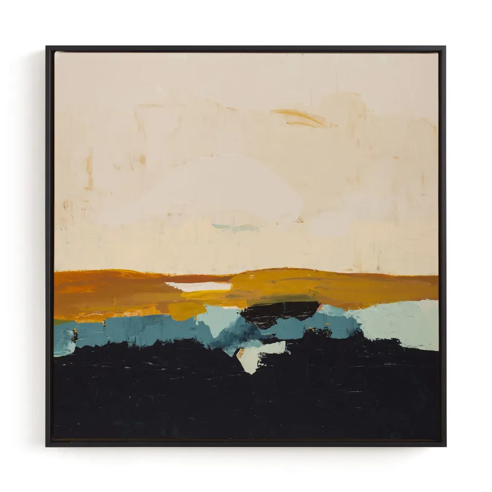 Yellow Seascape Open Edition Fine Art Print