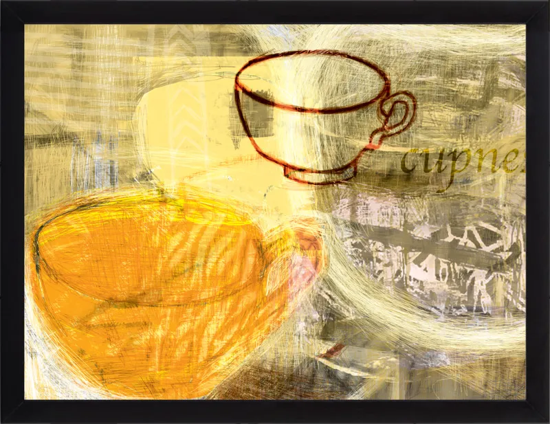 Still Life with Cups by Carmel Kushnir for Artfully Walls