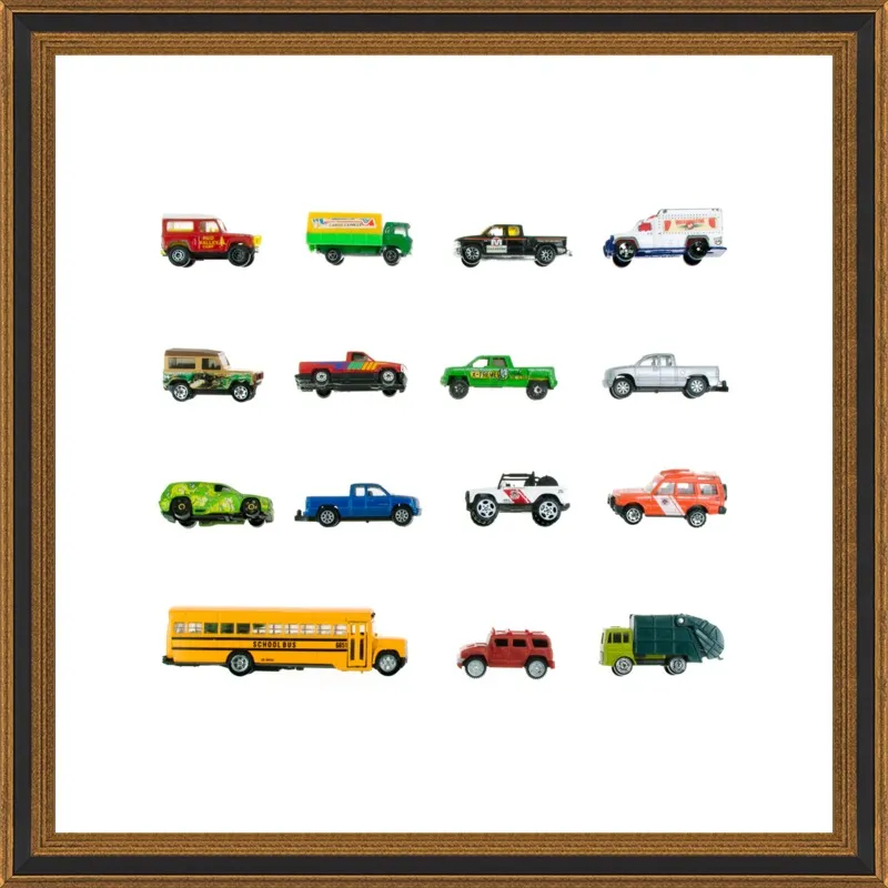 Vintage Toy Trucks by Jennifer Steen Booher for Artfully Walls