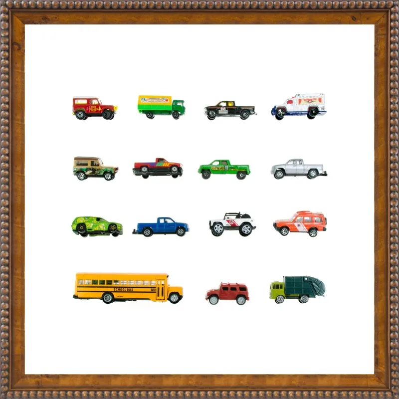 Vintage Toy Trucks by Jennifer Steen Booher for Artfully Walls