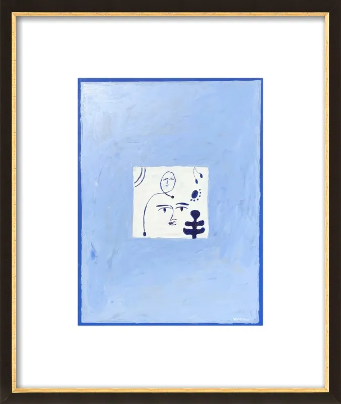 The Blues by Virginia Chamlee for Artfully Walls