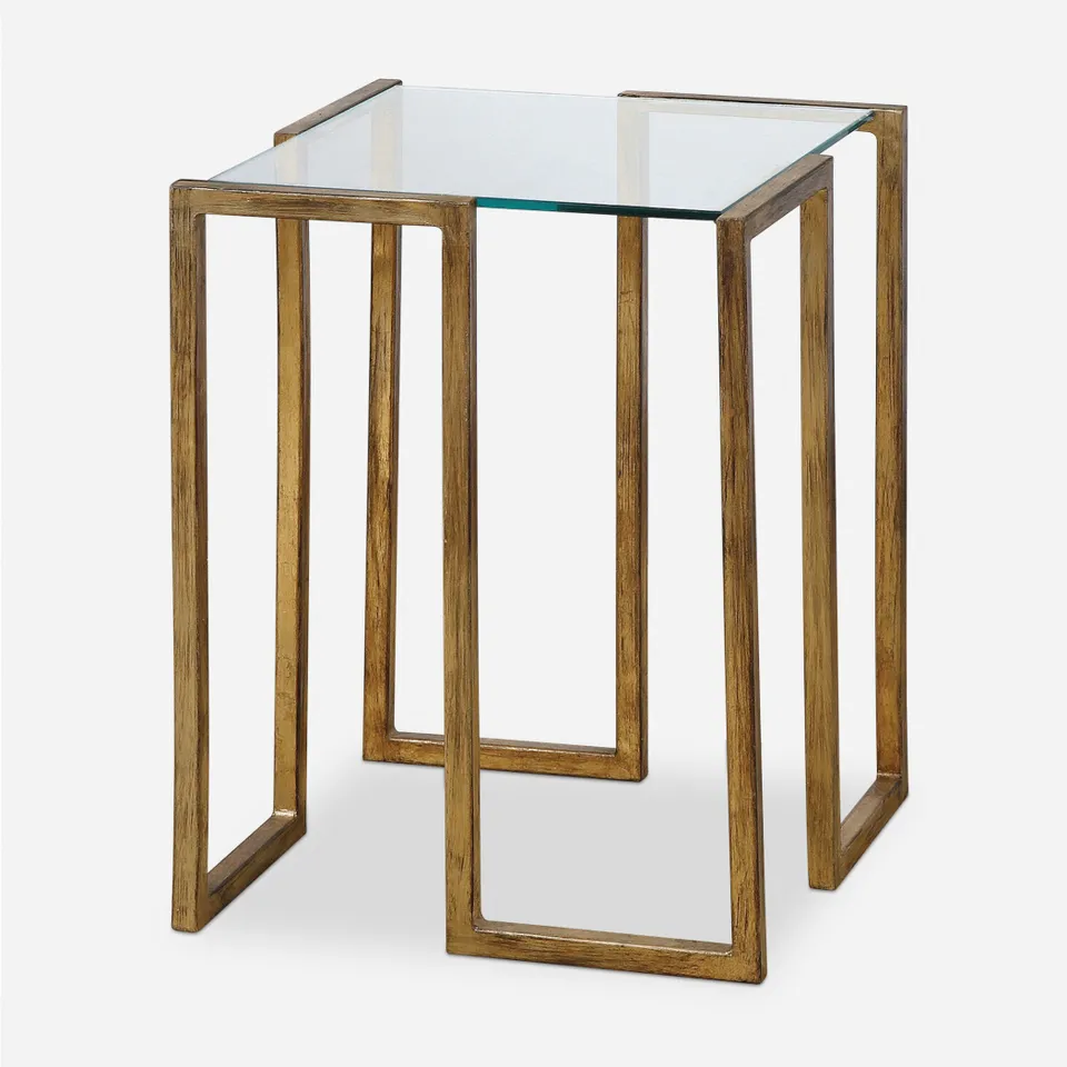 Indus Burl Side Table