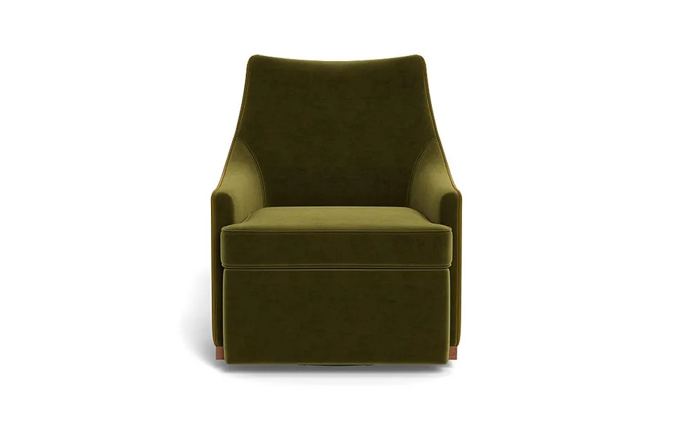 Kingsley Swivel Chair with Contrast Piping