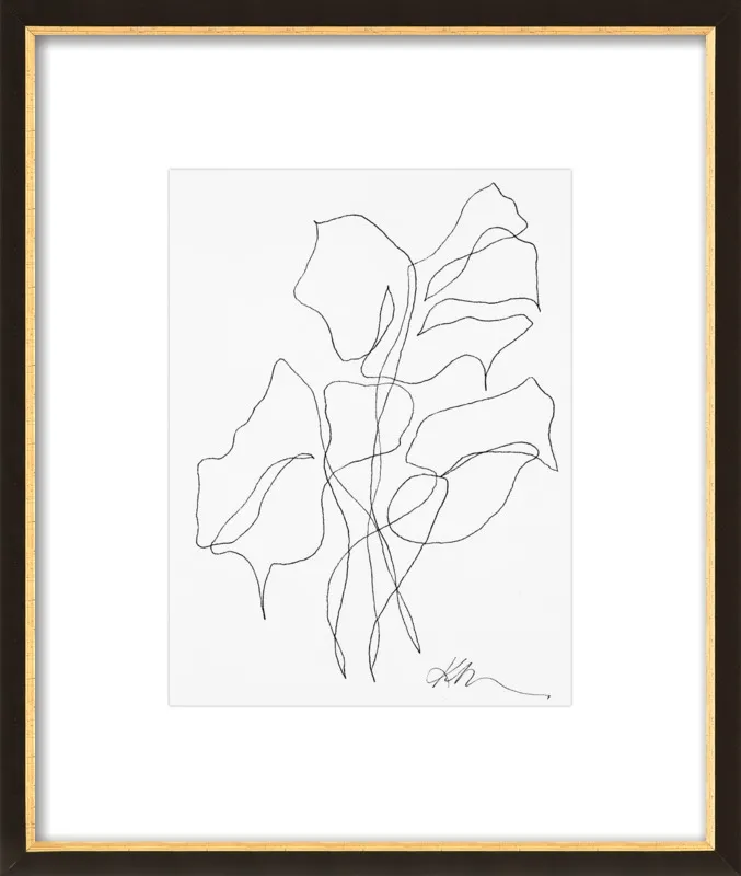 Ink Botanical 3 by Kellie Lawler for Artfully Walls