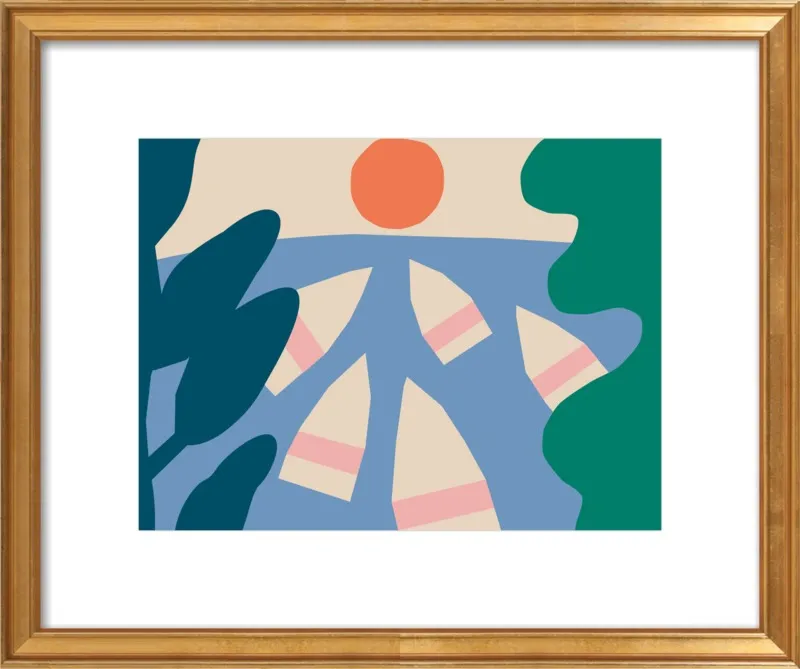 Tripoli Horizon by Anna Kovecses for Artfully Walls