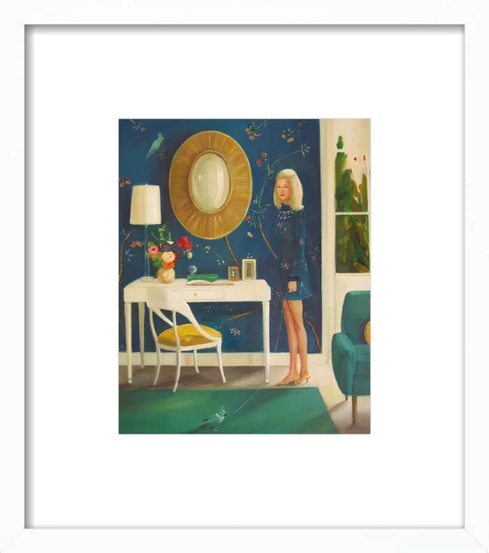The Invisible Nature of Tansy Fairchild by Janet Hill for Artfully Walls