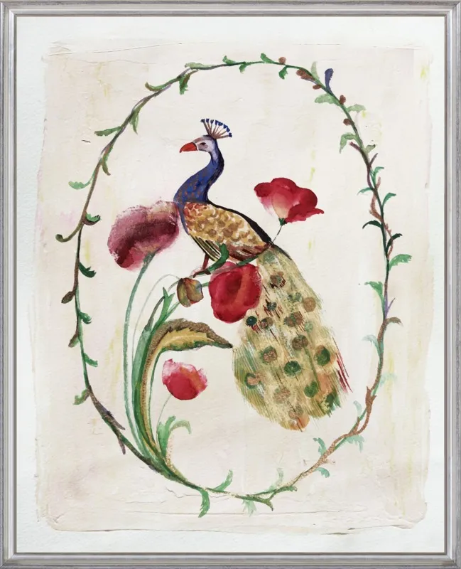 Peacock by Ruti Shaashua for Artfully Walls