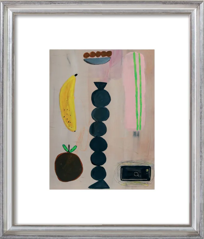 Still life with a phone vibration by Agata Królak for Artfully Walls