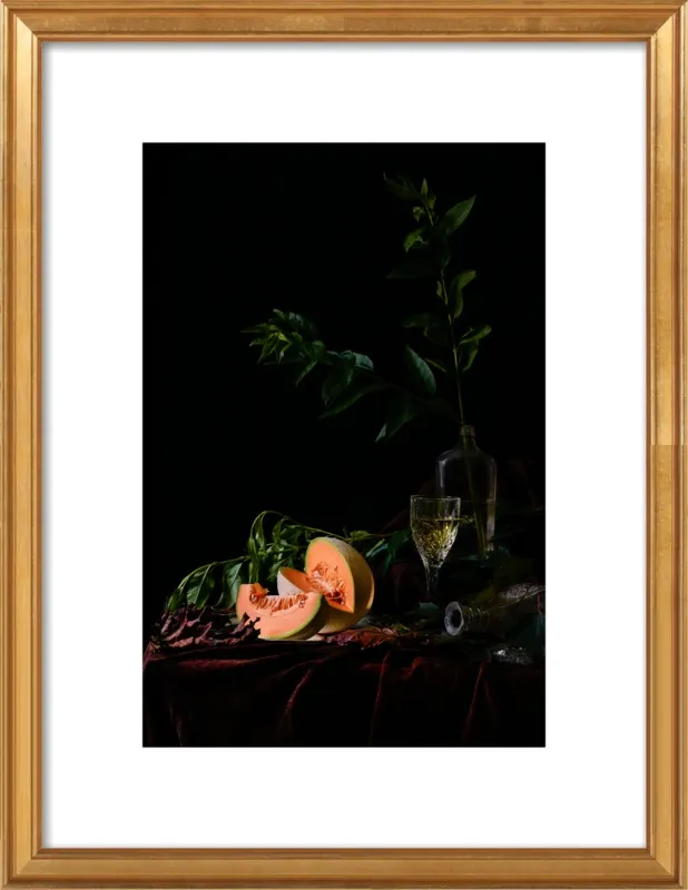 Cantaloupe by Dustin Halleck for Artfully Walls