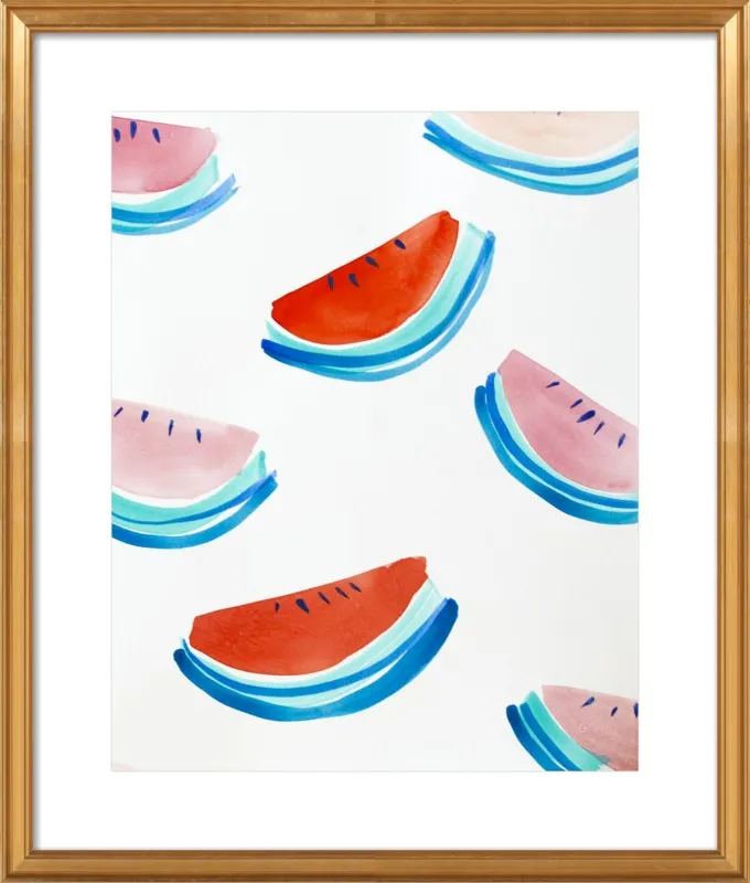 Watermelon by Britt Bass Turner for Artfully Walls