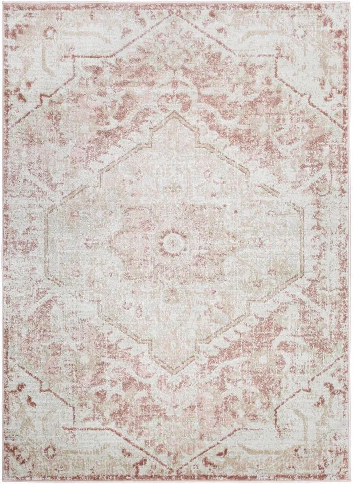 St Tropez Beige Indoor 2'7" x 10' Machine Woven Rug