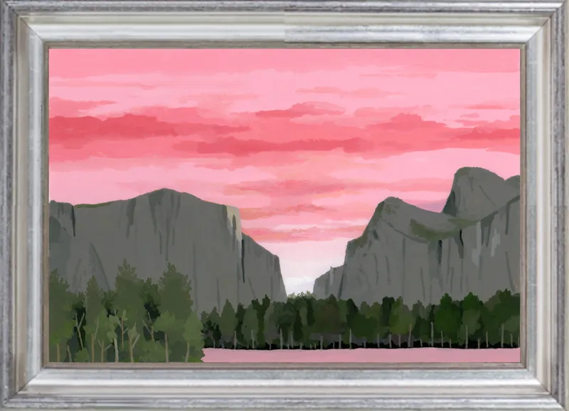 Dawn of Yosemite Park by Hiroyuki Izutsu for Artfully Walls