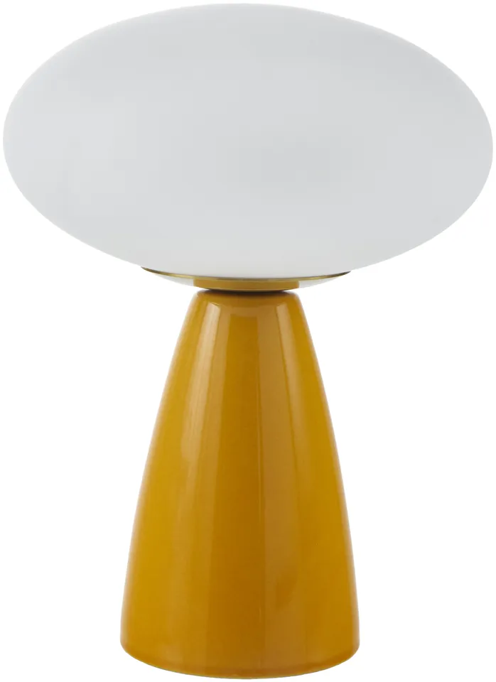 Komorebi  Glazed 10"H x 8"W x 8"D Accent Table Lamp
