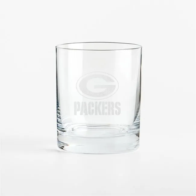 NFL Green Bay Packers Aspen 12-Oz. Double Old-Fashioned Glass, Set of 4