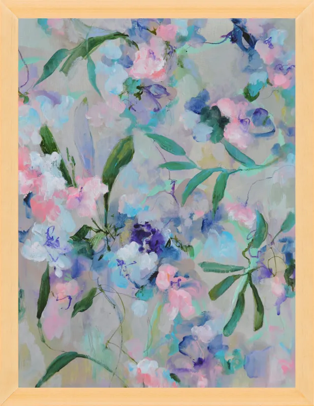 Arrangement in Blue and Lilac by Sonal Nathwani for Artfully Walls