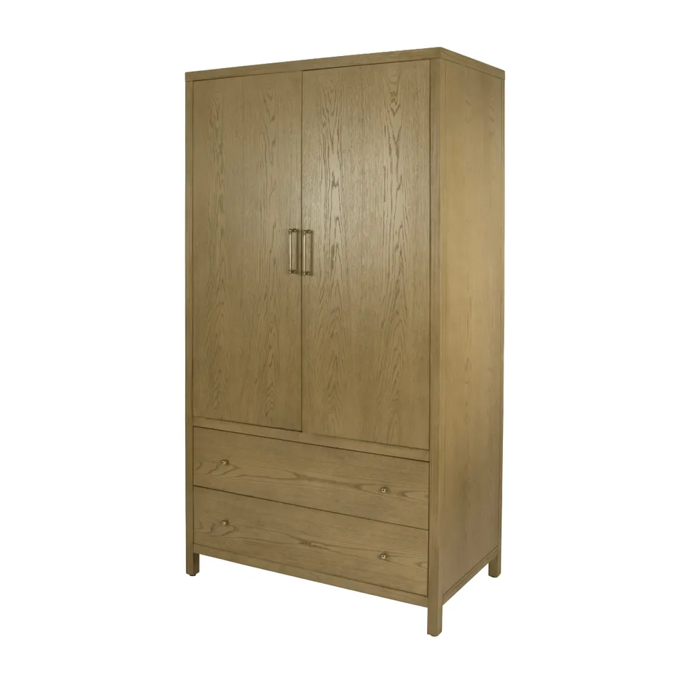Nora Light Oak Armoire