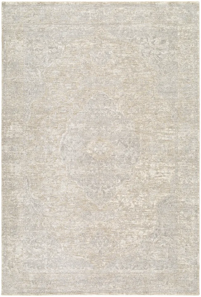Poetry Green Indoor 2' x 2'11" Machine Woven Rug