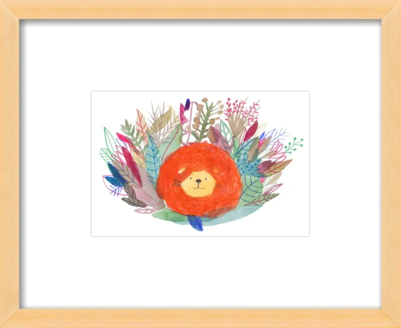 Lion by Marion Barraud for Artfully Walls