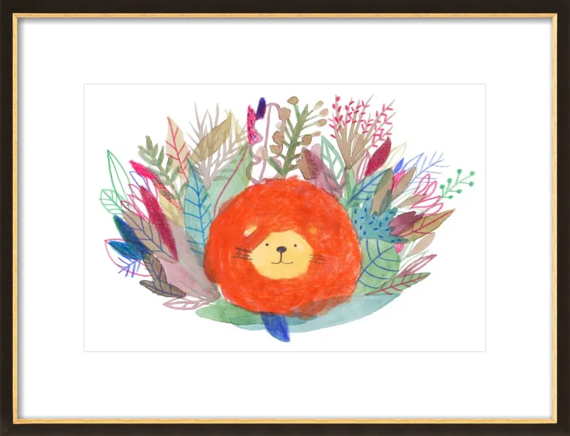 Lion by Marion Barraud for Artfully Walls