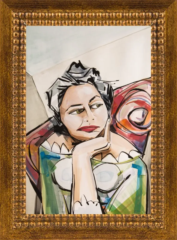 Ponder by Becky Aubry for Artfully Walls