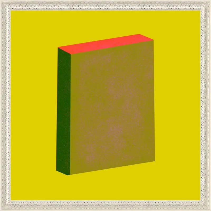 Color Books 4, Olive, Forest, Hot Red & Pear Green by Jessica Poundstone for Artfully Walls
