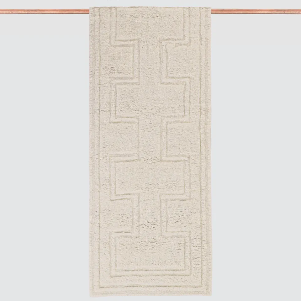 The Citizenry Padma Washable Runner | 2.5'x8' | Ecru