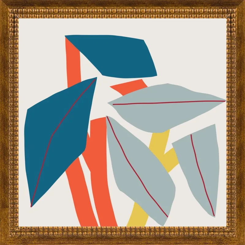 Colourful leaves by Jessica Nielsen for Artfully Walls