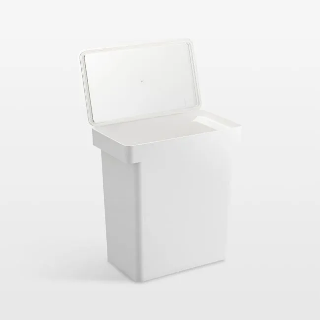 Yamazaki Large White Pet Food Holder