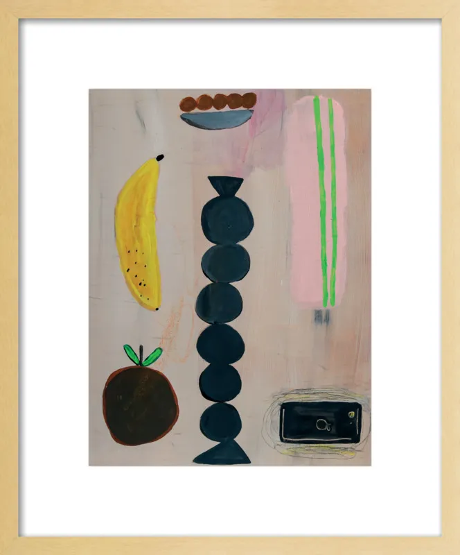 Still life with a phone vibration by Agata Królak for Artfully Walls