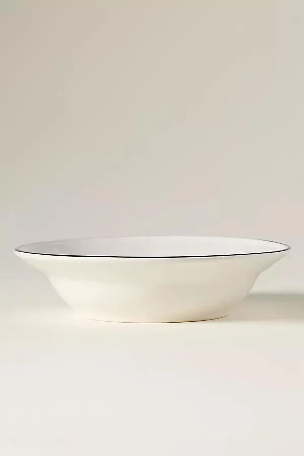 Beja Stoneware Soup/Pasta Plate, Set of 4