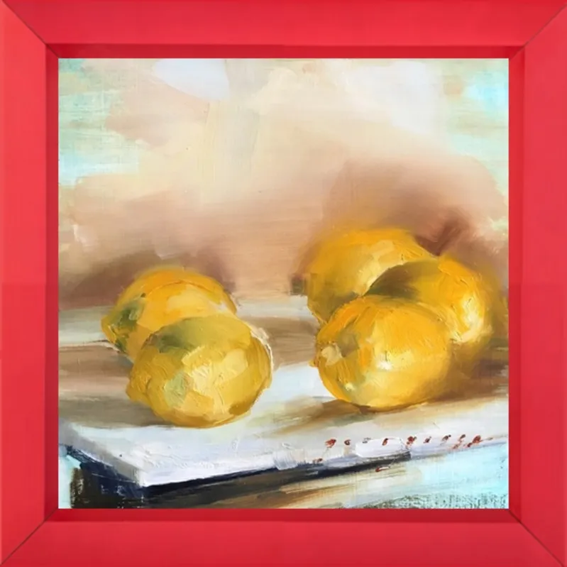 "Lemons" by Georgesse Gomez for Artfully Walls