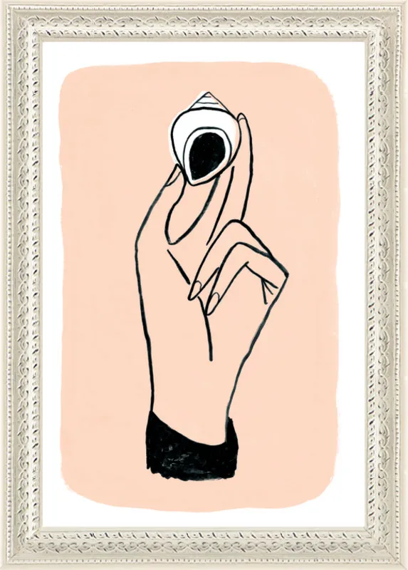 My Hand is My Face by Michael Doyle - Apartment On Belmont for Artfully Walls