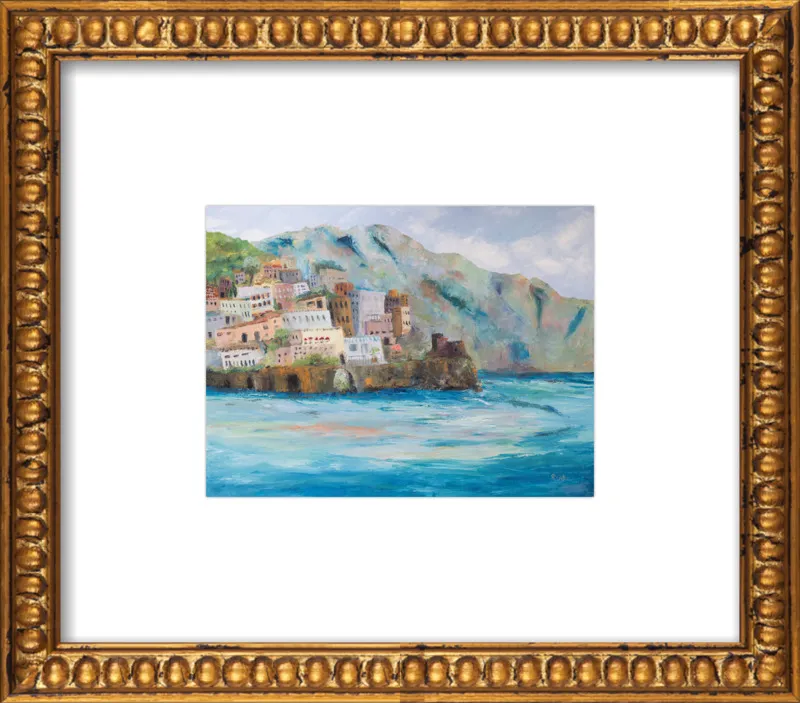 Amalfi Coast by Renee A Ortiz for Artfully Walls