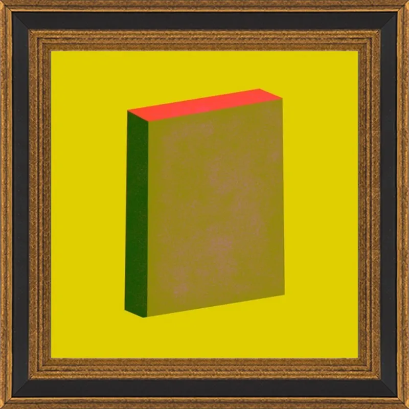 Color Books 4, Olive, Forest, Hot Red & Pear Green by Jessica Poundstone for Artfully Walls