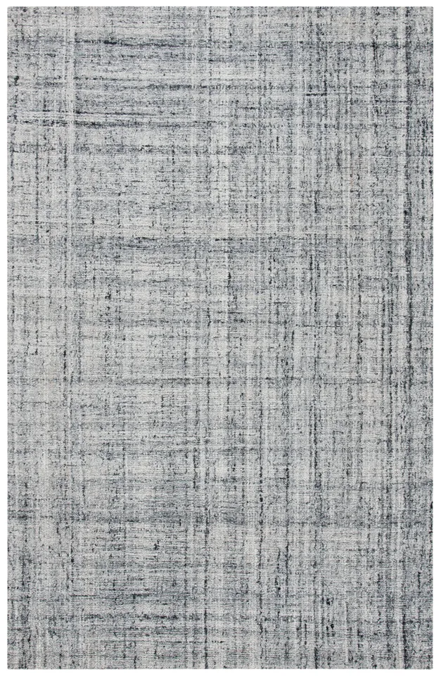 Safavieh Couture Abstract Collection Hand Tufted Area Rug, Grey / Black, 6' x 9'