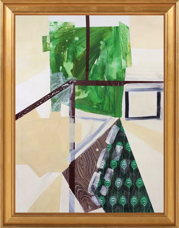 Abstract Study (trail map) by Pamela Staker for Artfully Walls