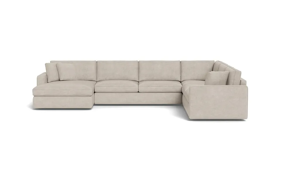 James 4-Piece 5-Seat Corner Chaise Sectional Left