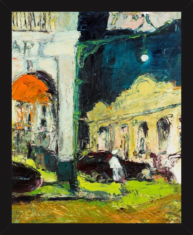 La Vida Cuba Street Corner near Sloppy Joe Bar in Old Havana by Ana Guzman for Artfully Walls