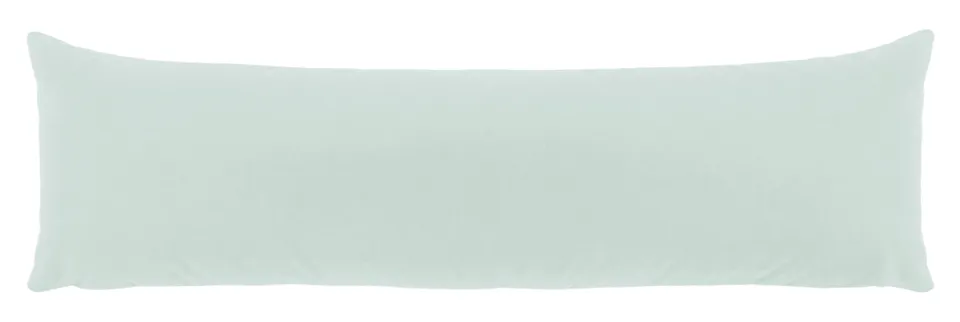 THE XL LUMBAR :: MOHAIR VELVET // SPA BLUE - 14" X 48"