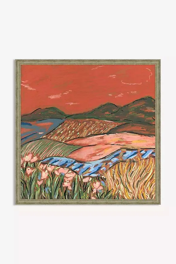 Oil Pastel Wall Art