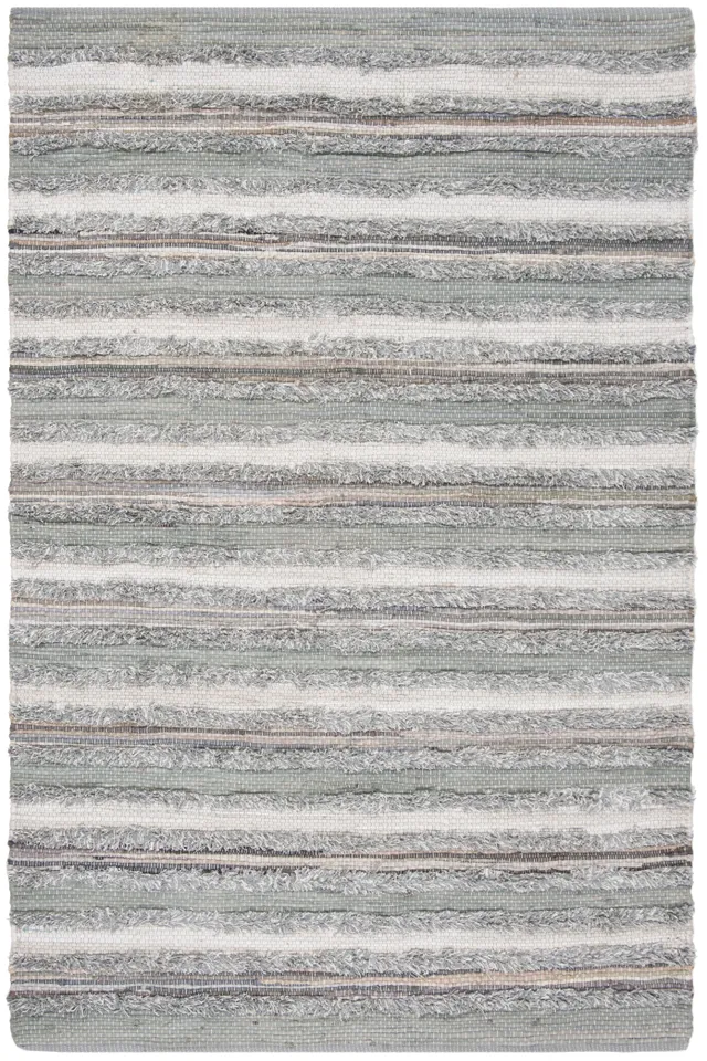 Arlo Home Hand Woven Area Rug, MTK951A, Grey/Multi,  5' X 8'