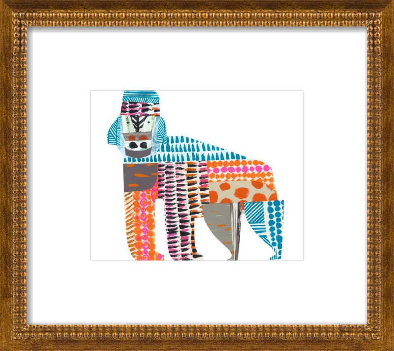 gorilla by Clare Youngs for Artfully Walls